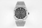 2024 New Top Grade Replica AP Royal Oak 15500 Grey Dial Watch Swiss Movement Men 41MM 